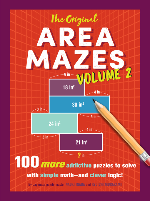 Title details for The Original Area Mazes, Volume 2 by Naoki Inaba - Available